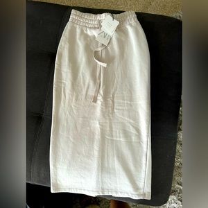 Zara sweat skirt